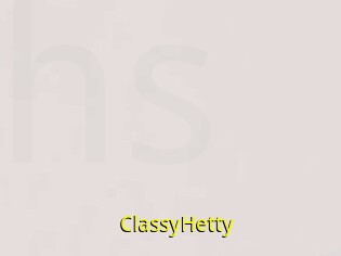 ClassyHetty