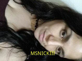 MSNICKIII