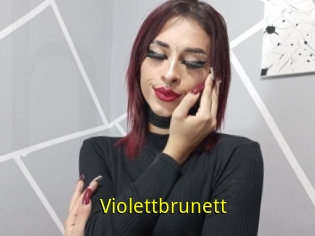 Violettbrunett